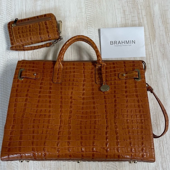 Brahmin Business Tote (new w/tags)